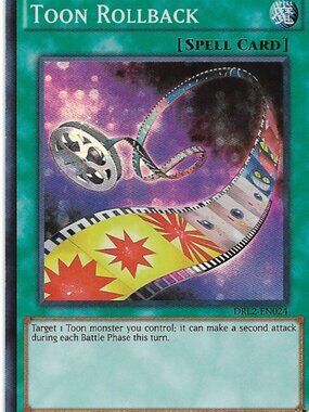 Yu-Gi-Oh Toon Rollback DRL2-EN024 Holo LP
